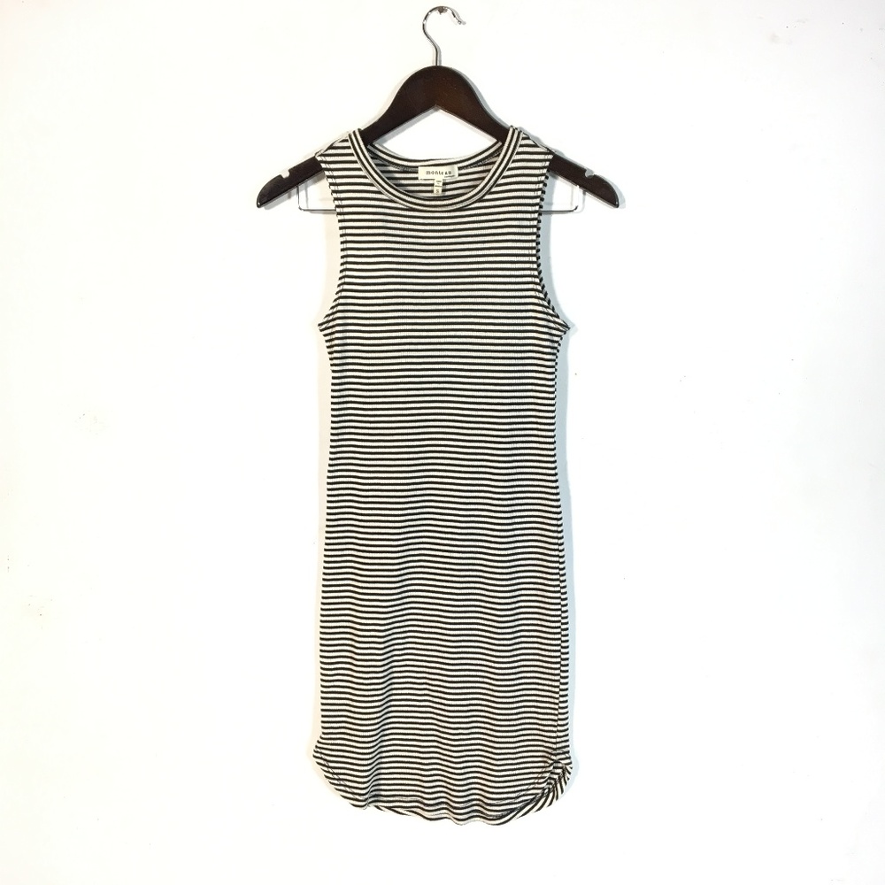 Monteau Stripe Bodycon Dress